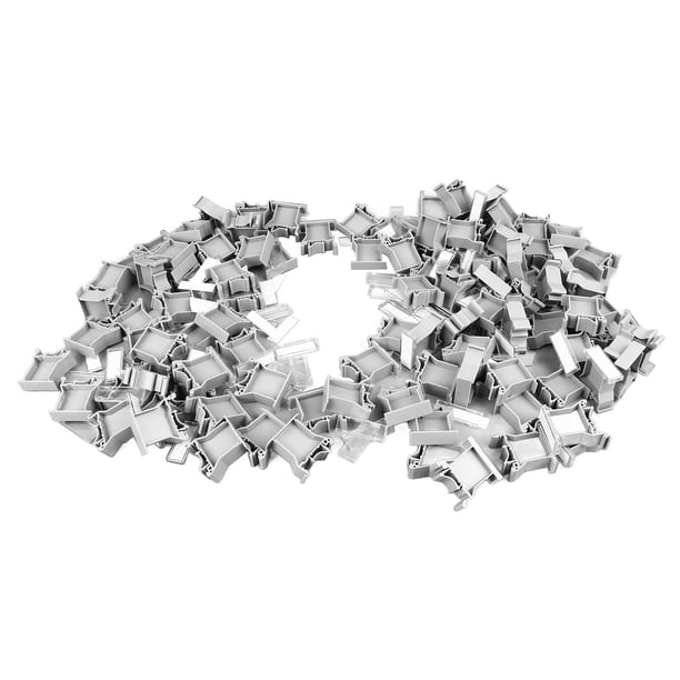 Juego De Bloques De Marcado De Terminales, Marcador De Terminales Universal PA66 UK B2 De 100 Piezas Para Cableado