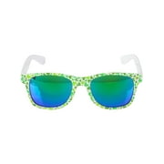 Saint Patrick's Day Shamrock Rim Green Lense Sunglasses Costume Accessory