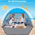 thumbnail image 3 of Carpa de playa portátil Venustas 270 x 270 x 160 cm UPF 50+, 3 of 7