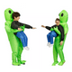 thumbnail image 2 of Ropa Inflable De Halloween MALUBERO Abrazo Fantasma Hombre Verde talla L, 2 of 3