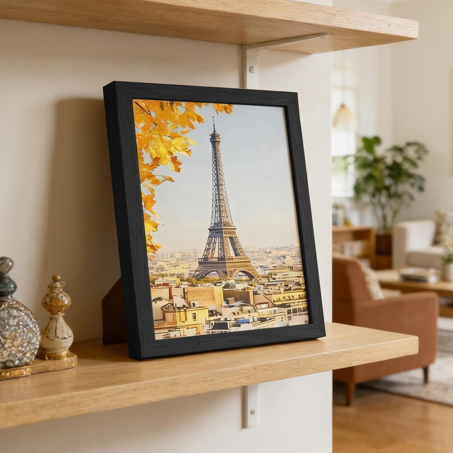 Photo Picture Frame Diversion Safe, Hidden Storage Box for Valuables, Secret Compartment for Keys, Cash, Money, Jewelry