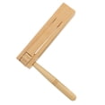 thumbnail image 4 of MERRYHAPY 1Pcs Jouet Castanet Instrument de Percussion Rond en Bois Kaki pour Enfants, 4 of 8