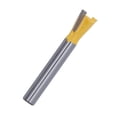 thumbnail image 3 of Router Bit, Accurate Carbide 6mm Shank Dovetail Bit Incisive Milling Oxidized Wear Resistant  For Industrial Use 5/8,1/2,3/8, 3 of 8