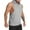 Gray, variant on Besolor Mens Workout Hooded Tank Tops Casual Sleeveless Muscle Cut off Shirts Summer Athletic Fitness Gym Hoodies