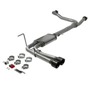 Flowmaster 718105 FlowFX Cat-Back Exhaust System - Stainless - Dual Same Side Exit