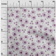 thumbnail image 2 of oneOone Cotton Cambric Purple Fabric Florals Dress Material Fabric Print Fabric By The Yard 42 Inch Wide, 2 of 6