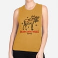 thumbnail image 2 of Merry Christmoose Women's Muscle Tank 2X-Large Antique Gold, 2 of 5