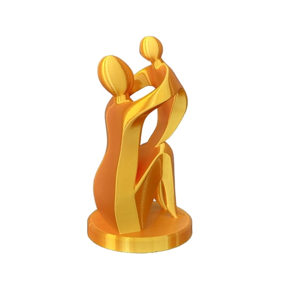 Znet3D Mother Child Sculpture - Beautiful Elegant Design