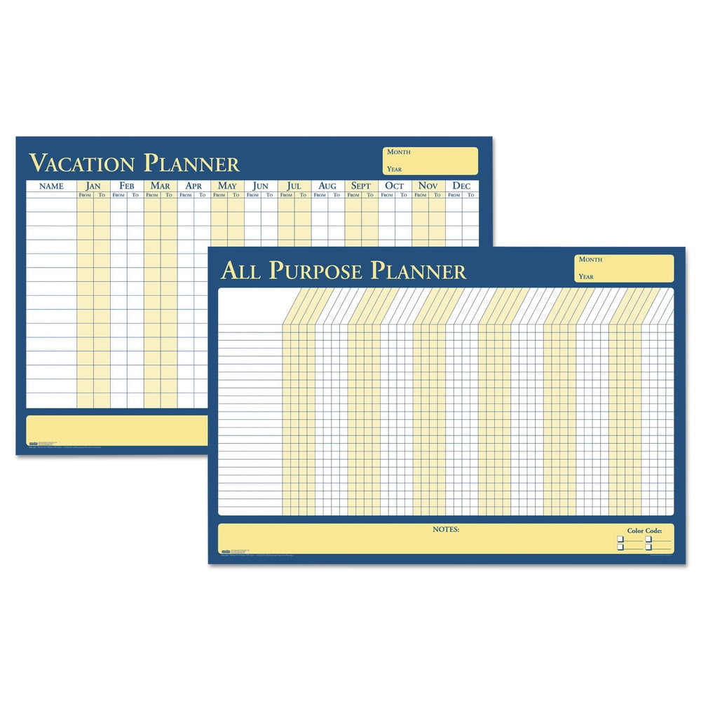 House of Doolittle All Purpose Laminated Vacation Planner