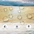 thumbnail image 6 of Beach Ocean Themed Shower Curtain Sets for Bathroom, Sunrise Sunset View Scene 71x71 Inch Hawaii Seashore Summer Coastal Seaside Seascape Cloth Fabric Decorative 12 Hooks Waterproof BB-JWXP, 6 of 6
