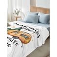 thumbnail image 5 of Camping Flat Sheets Only Twin XL Size, Soft Breathable Bed Top Sheets for Mattress, Fall Summer Nature Forest Car Tree Moon Luxury Bedding Flat Sheets for Home Hotel Bedroom Bed Protection, 5 of 9