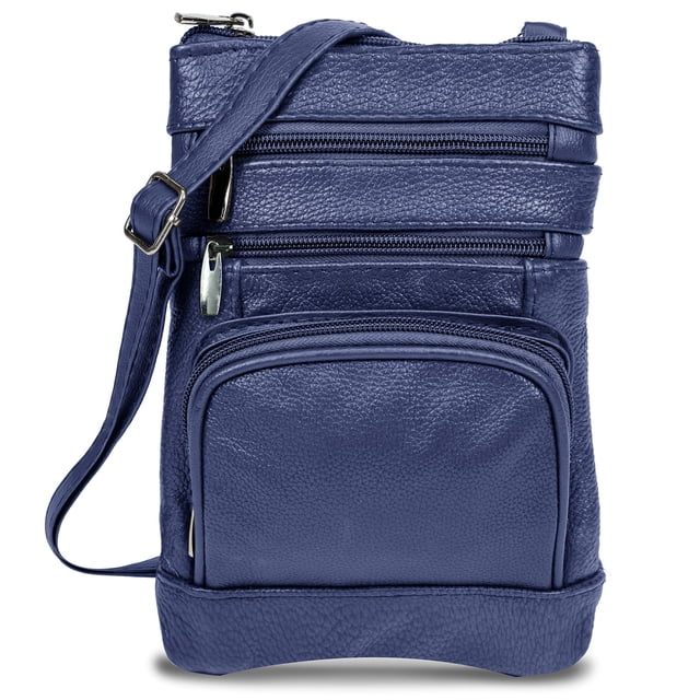 Bolso bandolera de piel Krediz para mujer con correa ajustable