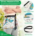 thumbnail image 4 of Yayeee Waist Apron with Pockets for Cooking Waterproof Half Server Aprons, Colorful School, 4 of 7