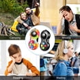 thumbnail image 4 of 2 Piezas Fidget Pad Sensory Fidgets Controller Pad Handheld Fidget Game Pad Juguete Educativo Sensorial para TDAH ADD OCD Autismo Ansiedad Alivio del Estrés Rojo Verde, 4 of 5
