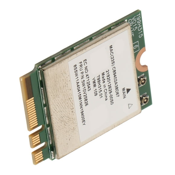 Laptop Card, WiFi 6E Card Plug and Play Stable Transmission NFA765 Chip for PC