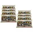 thumbnail image 5 of Bed Rail Fittings Metal Bed Frame Hardware Rails Mounted Brackets Golden 9.00X3.00X0.20cm Bed Connection 8Pcs, 5 of 5