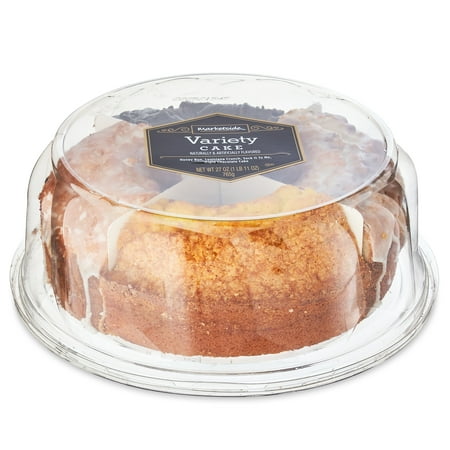 Marketside Variety Cake: Chocolate, Cinnamon, Vanilla, Lemon and Coconut, 27 oz (Shelf Stable)