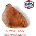 thumbnail image 4 of Canine Butcher Shop Pig Ears for Dogs, Always USA Made (30-Pack), All Natural, Sourced in USA Pig Ears, Digestible Pork Dog Chew Treat, 4 of 8