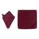 thumbnail image 4 of Corbata de Lazo de Satén Sunnimix Vino Pañuelo Fajín Rojo, 4 of 8