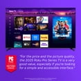 thumbnail image 5 of Roku Smart TV 2025 – 55- Inch Pro Series, 4K QLED Mini-LED TV – Roku TV with Backlit Voice Remote Pro, 5 of 21
