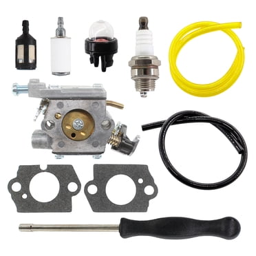 Carburetor Kit For Homelite 33cc Chainsaw – Fits UT10514, UT10847, UT10901 & More – With Primer Bulb