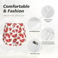 thumbnail image 4 of Balery Hand Drawn Watermelon Pantalones cortos deportivos para mujer con forro y dos bolsillos, elásticos, para entrenamiento, gimnasio, yoga-Large, 4 of 7