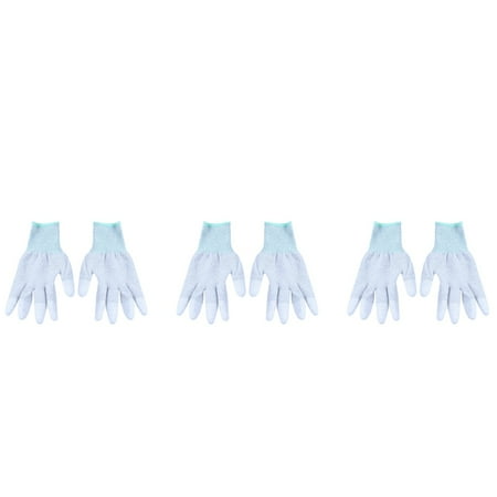 

3X Anti Static Anti Skid ESD Electronic Labor Working Glove PC Computer Repair Size: M