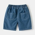 thumbnail image 4 of Boys Denim Shorts Casual Wide Leg Cargo Jean Shorts Boys Fashion Kids Boys Clothes 4-5 Years Cute&nbsp;Boy&nbsp;Clothing, 4 of 6