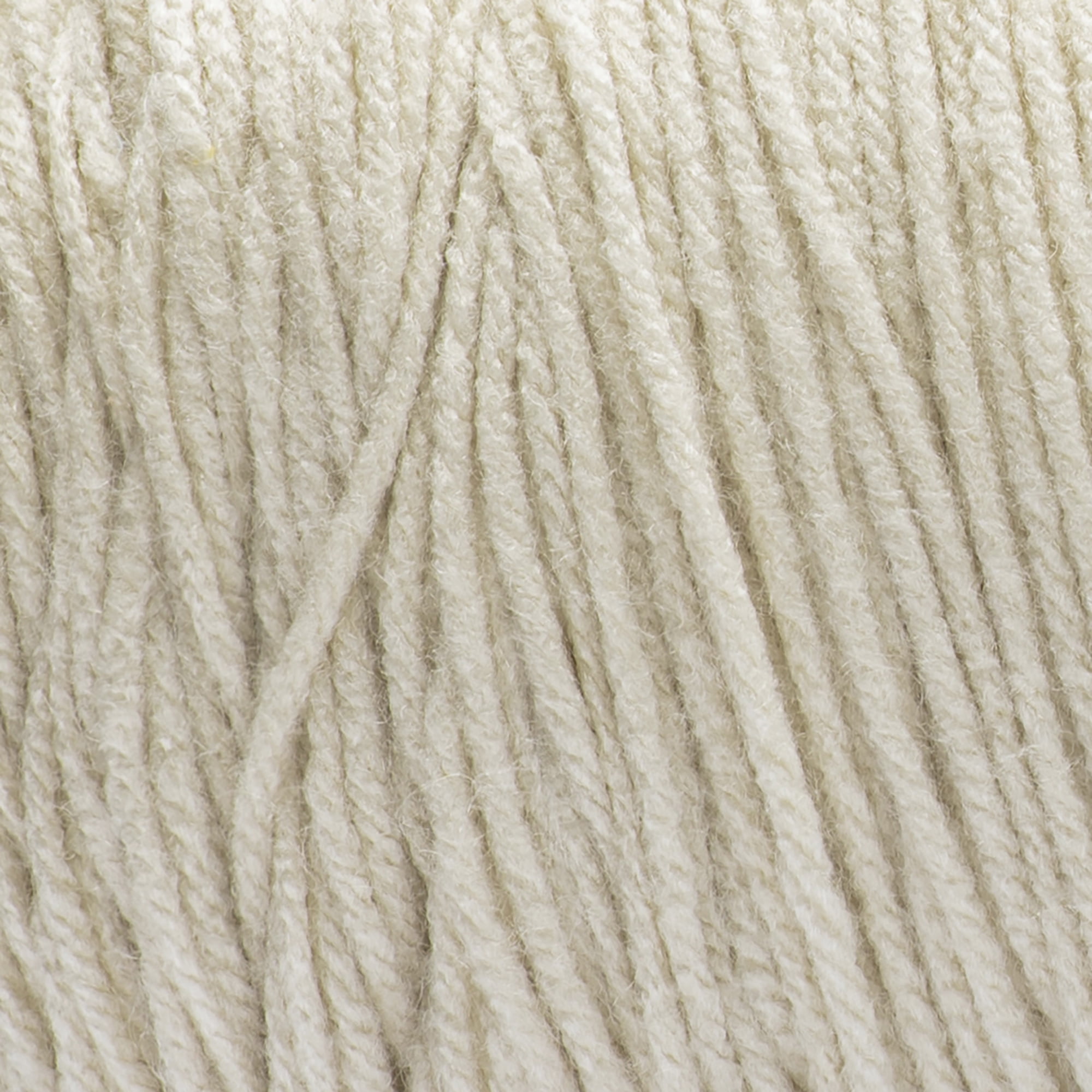 Loops & Threads One Pound Yarn by Caron - Solid Color Yarn for Knitting, Crochet, Weaving, Arts & Crafts - Off White, Bulk 10 Pack