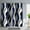 1, variant on Black and Grey Shower Curtain Gray White Abstract Modern Bathroom Decor Waffle Weave Textured Fabric Shower Curtains With