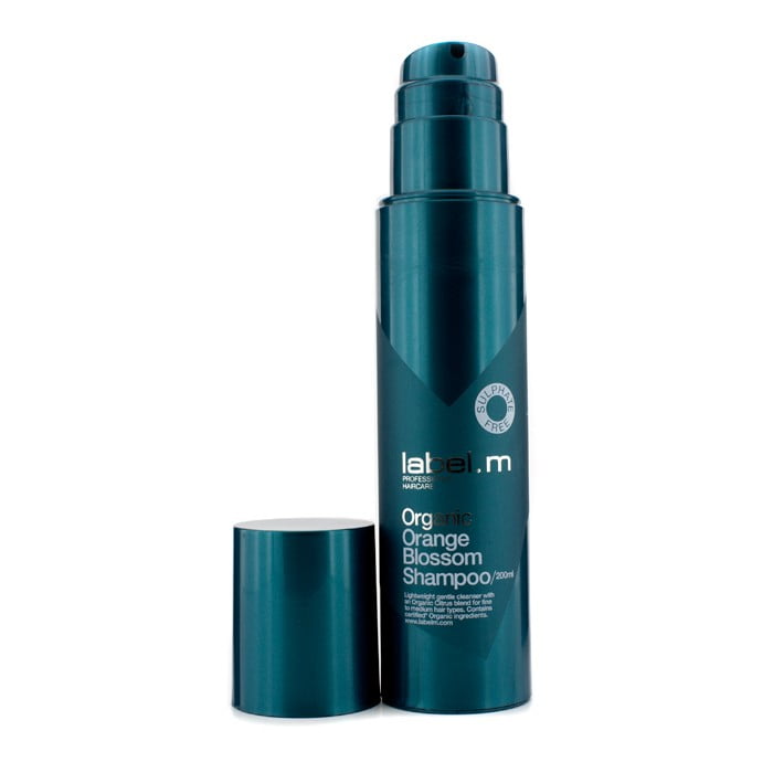 Label.m Organic Orange Blossom Shampoo (Lightweight Gentle Cleanser For Fine to Medium Hair