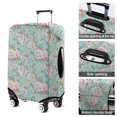 thumbnail image 5 of Pioneer Flower Floral Print Pattern Luggage Cover Fashion Suitcase Cover Baggage Covers Fit 25-28 Inch Luggage (Go Travel), 5 of 5