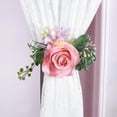 thumbnail image 4 of Floral Curtain Tiebacks Elegant Rose Design Decorative Rope Holdbacks Window Buckle Accessories For Home, 4 of 7