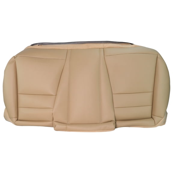 Rear Bench Side Seat Cover Bottom Microfiber Leather Seat Cover Replacement for Honda Accord 4 Door EX, SE, LX, EX-L, LX-Special Edition, 6 Cyl, 4 Cyl, Hybrid 2008-2012