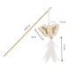 thumbnail image 4 of Mariposa Divertido Teaser Varita Interactiva Gato Juguete para Ejercicio Mascota Actividad Chaser Entrenamiento Interior, 4 of 9