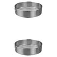 thumbnail image 2 of Advancent Tamiz de harina de acero inoxidable para colar la harina conveniente, tamiz de harina de amplia aplicación, tamiz de harina de 20cm tamiz de harina 20 centímetros 2Conjunto, 2 of 6