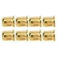 thumbnail image 4 of Guitar String Ferrule, High Hardness Compact Bass Through Body Buckle Wear Resistant 8PCS  For Replacement Golden,Silver,Black, 4 of 8