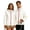 Beige, variant on Lightweight Rain Coat Women With Hood Elastic Cuff Couples Matching Outfits Unisex Travel Windbreaker Hiking Jacket