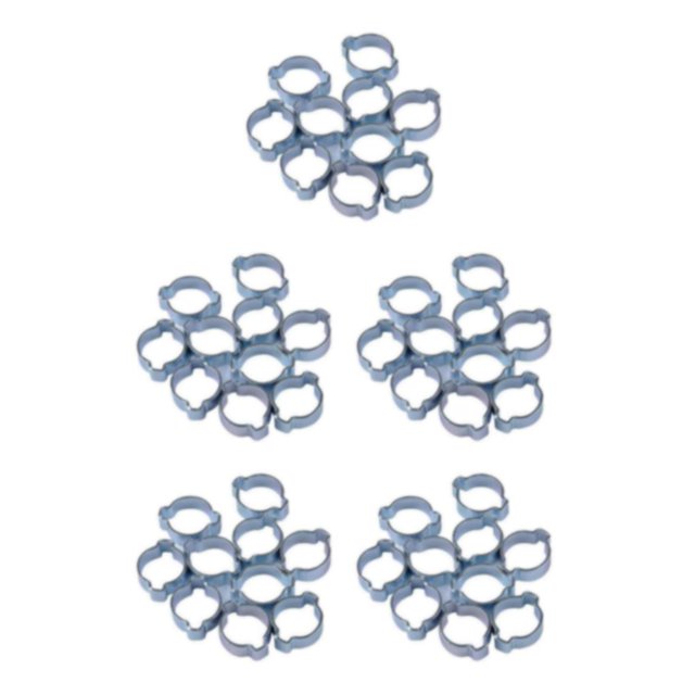 maskred Pince en Acier Zingué Lot de 10 Solide et Résilient 28 à 31mm 5Set