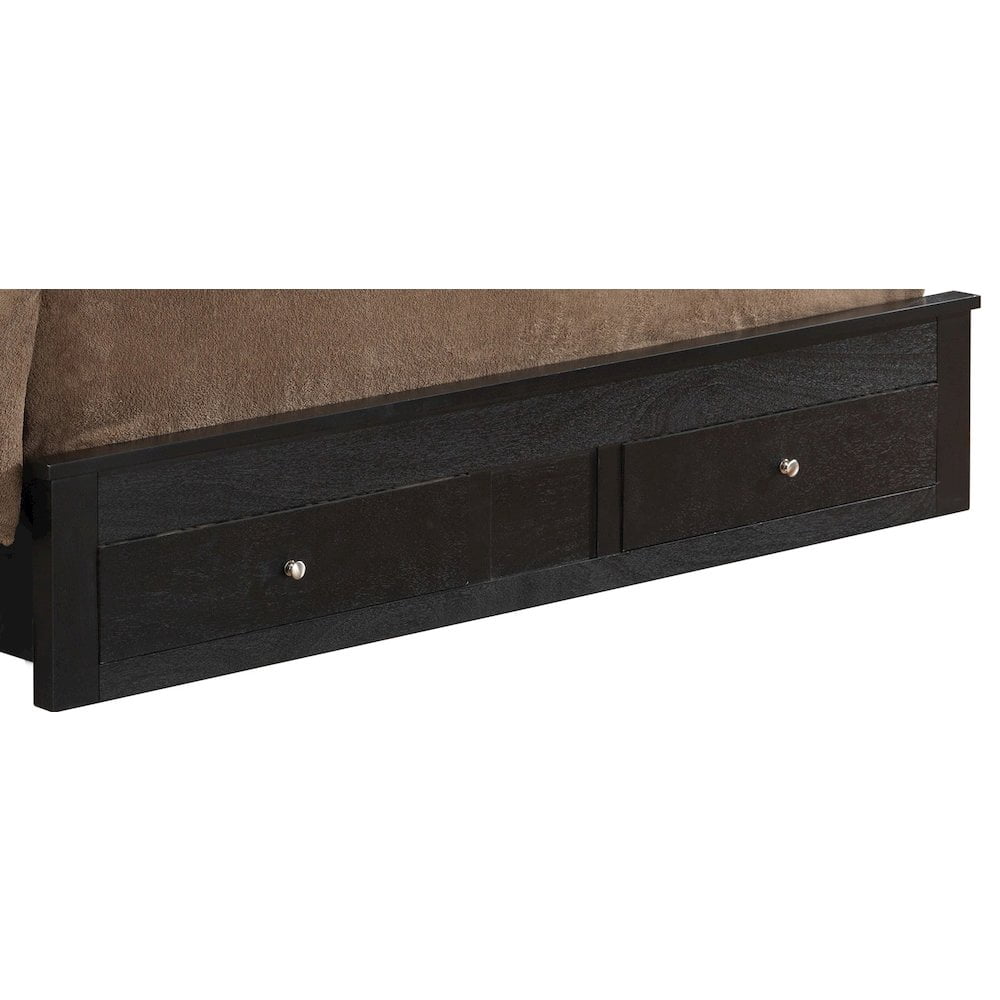 Glory Furniture Burlington Full Storage Bed in Black Color