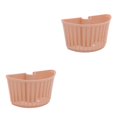 thumbnail image 4 of Advancent ¡Novedad de 2020! Estante para fregadero de 1 pieza, cesta de plástico, estante de almacenamiento, desagüe reutilizable, suministro No.01 2Conjunto, 4 of 6