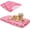 Pink Dog, variant on Replacement Dog Bed Covers Elastic Edged Washable Pet Bed Protector with Pink Dog Pattern Design for Medium & Large Pet Beds, Cover Only (Pink, 36x 27 x 6 Inch)