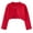 Basic Red, variant on FEOYA Girls Shrug Sweater Toddler Knit Cardigan Baby Kids Bolero Knitwear Long Sleeve Button Closure Jacket Spring Coat Cover Tops for 2-3 Years