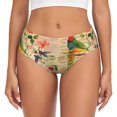 thumbnail image 1 of Balery Vintage Bird Ropa Interior de Algodón para Mujer con Dibujo – Braguitas Cómodas y Elásticas, Estilo Clásico-X-Small, 1 of 6