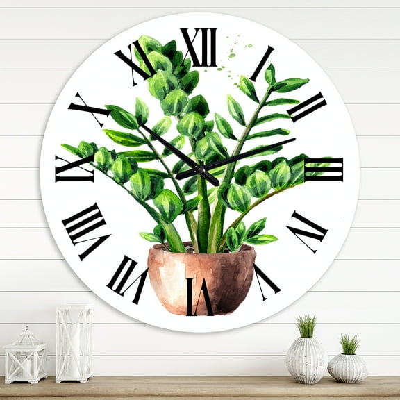 Designart 1 in Traditional Wall Clock