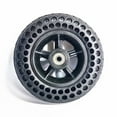 thumbnail image 3 of 7 Inch 7*1 3/4 Electric Wheelchair Solid Front Wheel, Air-Free Honeycomb Solid Tire Hub 7x2 Tire, Suitable for Wheelchairs [Integrated Hub], 3 of 6