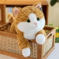 thumbnail image 7 of Weighted Realistic Cat Toy Soft Cuddly Stuffed Animal Comfort Sensory Throw Pillow for Adults and Kids, 7 of 7