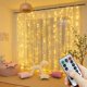 thumbnail image 2 of Guirnalda de luces LED con Control remoto por USB, cadena de luces de hadas, decoración navideña para el hogar, dormitorio, lámpara de Año Nuevo, 8 modos, 2 of 4