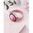 thumbnail image 3 of Wearlizer Elastic Band Compatible with Samsung Galaxy Watch 5/4 40mm 44mm/Watch 5 Pro 45mm/Watch 4 Classic 42mm 46mm/ Active 2 40mm 44mm Bands, 20mm Stretchy Braided Soft Strap for Women, 3 of 7