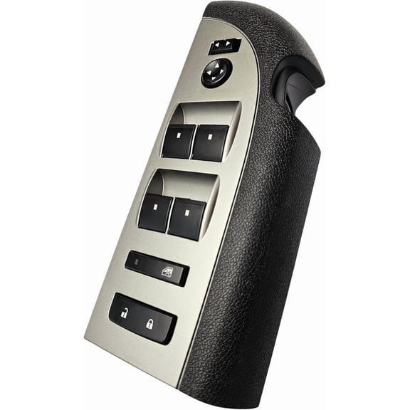 2007-2009 Chevrolet Silverado & GMC Sierra 1500 2500 3500 Window Master Switch Assembly (Crew, Extended Cab, 2007, 2008, 2009, 07, 08, 09)